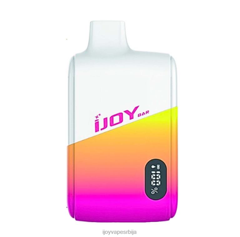 iJOY Bar Smart Vape 8000 пуффс PTJN426 лед од лубенице | iJOY Bar Flavors