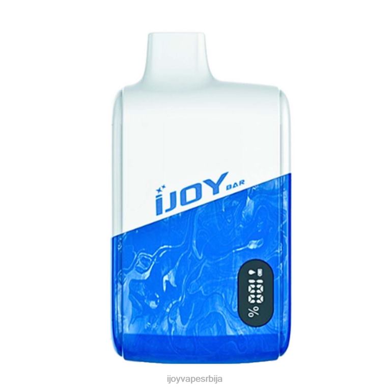 iJOY Bar Smart Vape 8000 пуффс PTJN427 бела гумена | iJOY Store