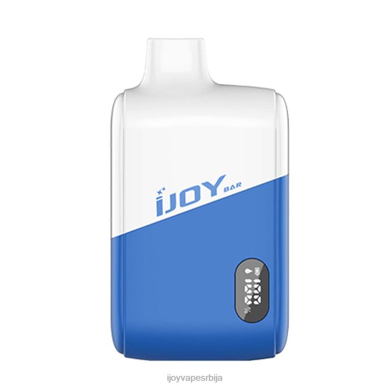 iJOY Bar Smart Vape 8000 пуффс PTJN427 бела гумена | iJOY Store
