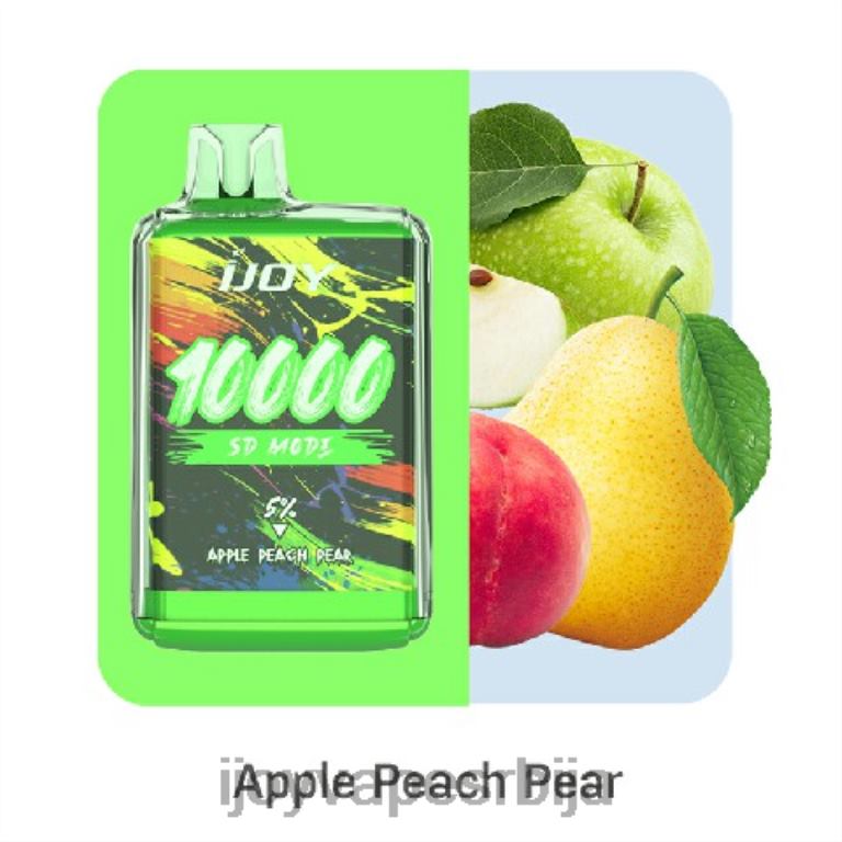 iJOY Bar SD10000 за једнократну употребу PTJN4160 јабука бресква крушка | iJOY Best Flavor
