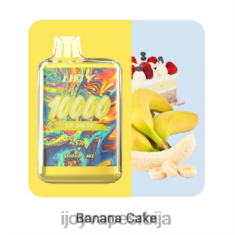 iJOY Bar SD10000 за једнократну употребу PTJN4161 колач од банане | iJOY Vape Srbija
