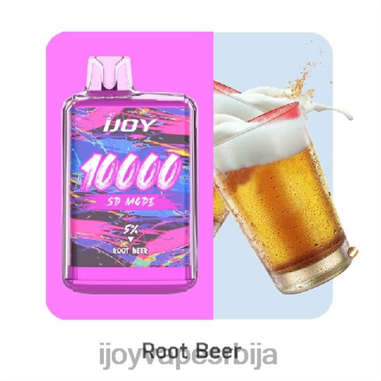 iJOY Bar SD10000 за једнократну употребу PTJN4171 корен пиво | iJOY Vape Srbija