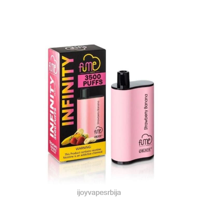 iJOY Fume Infinity за једнократну употребу 3500 пуффс | 12мл PTJN4107 јагода банана | iJOY Store